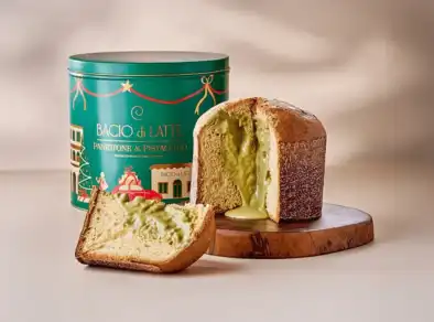 Bacio di Latte lança panetone de pistache e kits presenteáveis