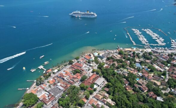 Ilhabela recebe 2ª escala de navio da temporada 2024/2025 neste domingo