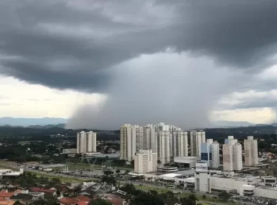 Primeira semana de novembro será de chuva em São José e região 