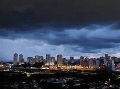 Alerta para tempestades com ventos de até 100 km/h no Vale do Paraíba é emitido