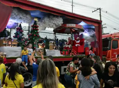Shopping Jardim Oriente é a Parada Oficial da Caravana de Natal Coca-Cola