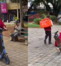 Jovem viraliza após cair de patinete elétrico em São José dos…