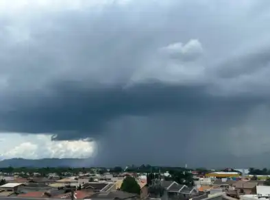 Alerta de chuvas intensas e ventos de até 60 km/h é emitido para o Vale do Paraíba