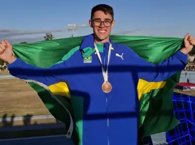 Atleta de São José ganha medalhas de ouro e bronze na Argentina