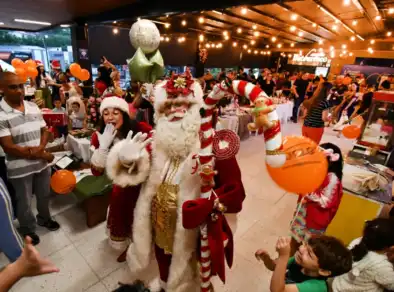 O Natal chegou ao Madrid Open Mall