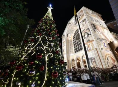 Santuário Nacional de Aparecida divulga os horários das missas de Natal e de Ano Novo