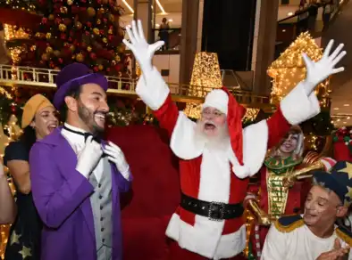 Papai Noel está online no Colinas Shopping