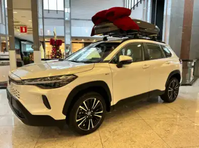 Colinas Shopping sorteia Corolla Cross híbrido no Natal
