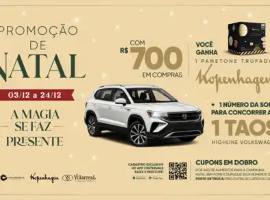 O CenterVale preparou uma promoção especial para deixar o Natal ainda mais doce