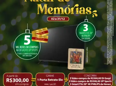 Via Vale Shopping apresenta sua nova campanha: Natal de Memórias