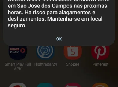 Saiba como ativar as notificações de alerta severo da Defesa Civil no celular