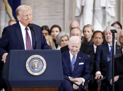 “A era de ouro começa hoje”, diz Donald Trump em discurso de posse