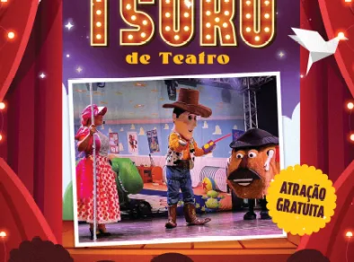 “ Sessão Tsuru de Teatro” Traz Famosos Espetáculos Infantis Gratuitamente