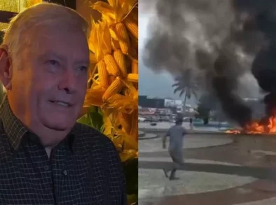 Conheça Nelvo Fries, dono do avião que explodiu em Ubatuba