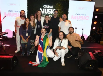 Foi dado o start da 4ª edição do Colinas Music com show gratuito do Classical Queen