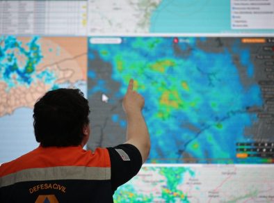 Defesa Civil monitora mudança no tempo neste fim de semana