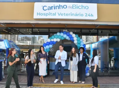 Hospital Veterinário Carinho de Bicho inaugurou sua sexta unidade no Aquarius OpenMall