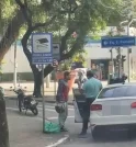 Em briga de trânsito, motorista arrasta moto na região central de…
