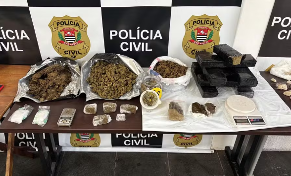 Operação contra venda de drogas “gourmet” prende cinco em Taubaté