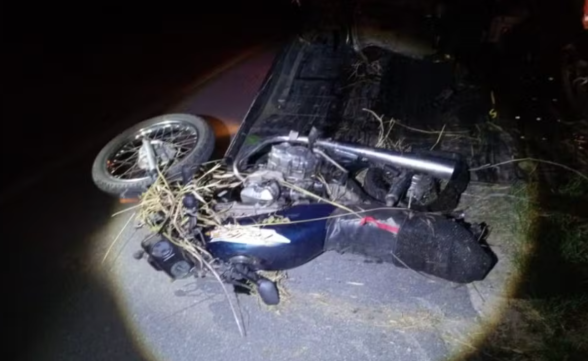 Acidente entre moto e carro deixa dois mortos em Cachoeira Paulista 