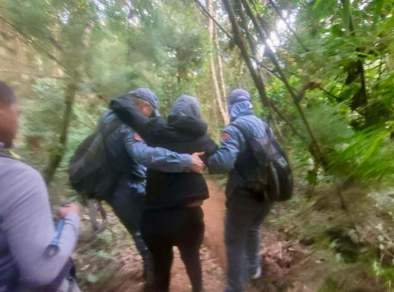 Mulher passa mal durante trilha no Pico dos Marins e é resgatada pelos Bombeiros  