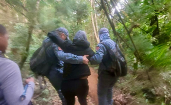 Mulher passa mal durante trilha no Pico dos Marins e é resgatada pelos Bombeiros  