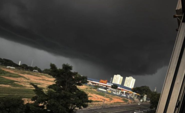 Alerta de tempestade e queda de granizo é emitido para a RMVale 