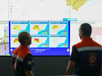 Sala Sp Sem Fogo passa a monitorar condições climáticas para incêndios