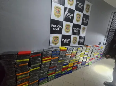 Polícia apreende mais de 500 kg de cocaína em São Sebastião 
