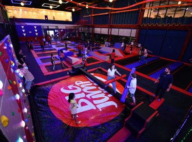 Parque de trampolins é inaugurado na Zona Oeste de São José