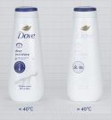Dove lança embalagem que detecta quando a água do chuveiro está…