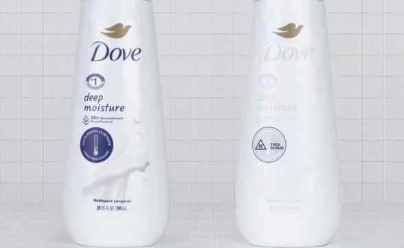 Dove lança embalagem que detecta quando a água do chuveiro está muito quente 