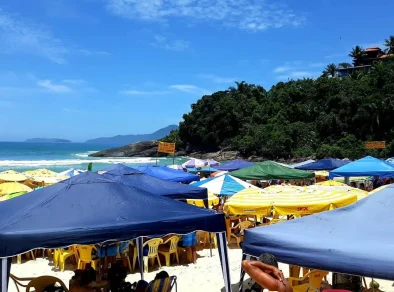 Nova lei proíbe o uso de tendas e barracas em praias de Ubatuba   
