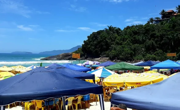 Nova lei proíbe o uso de tendas e barracas em praias de Ubatuba   