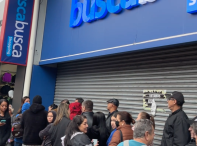 Inauguração do Busca Busca cria fila “quilométrica” no centro de São José 