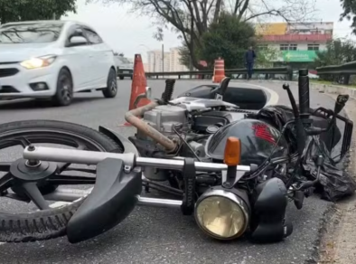 Homem morre em acidente de moto nesta terça (08) em São José 