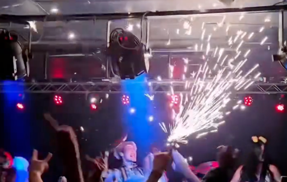 Perigo: Show com efeitos especiais em Balada de SJC é motivo de apelo por segurança