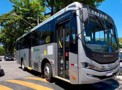 Caçapava alcança 100% de renovação da frota de ônibus e moderniza transporte público