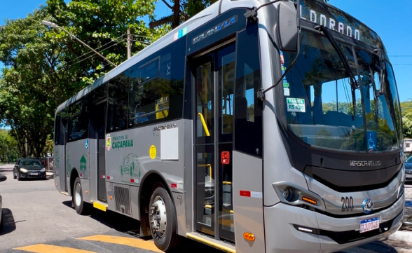 Caçapava alcança 100% de renovação da frota de ônibus e moderniza transporte público