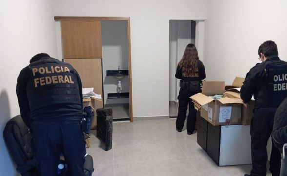 PF faz operação no Vale contra grupo criminoso que desviava produtos químicos para o tráfico