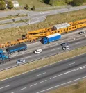 Problema mecânico adia transporte de nova carga especial que pesa 800…