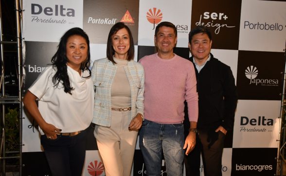 Japonesa Pisos celebra ampliação de showroom com happy hour para arquitetos e clientes