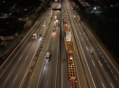 Carga especial com mais de 800 toneladas passará pela Dutra a partir desta sexta (08)