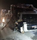 Acidentes com caminhões deixam uma pessoa morta e causam congestionamento na…