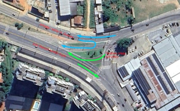 Interdição da Av. João Marson mudará o trânsito na região central de São José
