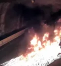 Incêndio no túnel da Tamoios mobiliza bombeiros nesta segunda (08)