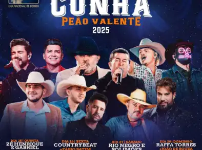 Rodeio Peão Valente 2025 anuncia programação em Cunha