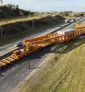 Mega-transformador de mais de 800 toneladas provoca alterações no trânsito nesta…