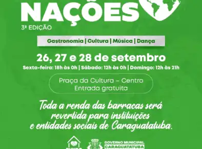 Festa das Nações em Caraguatatuba 2025