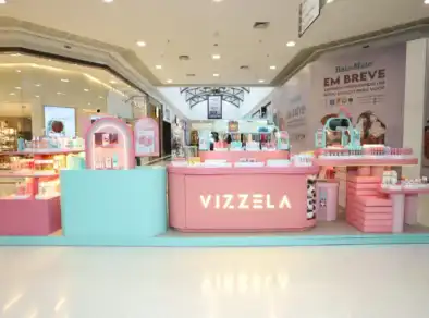 Vizzela inaugura seu primeiro quiosque do Vale do Paraíba no Center Vale Shopping